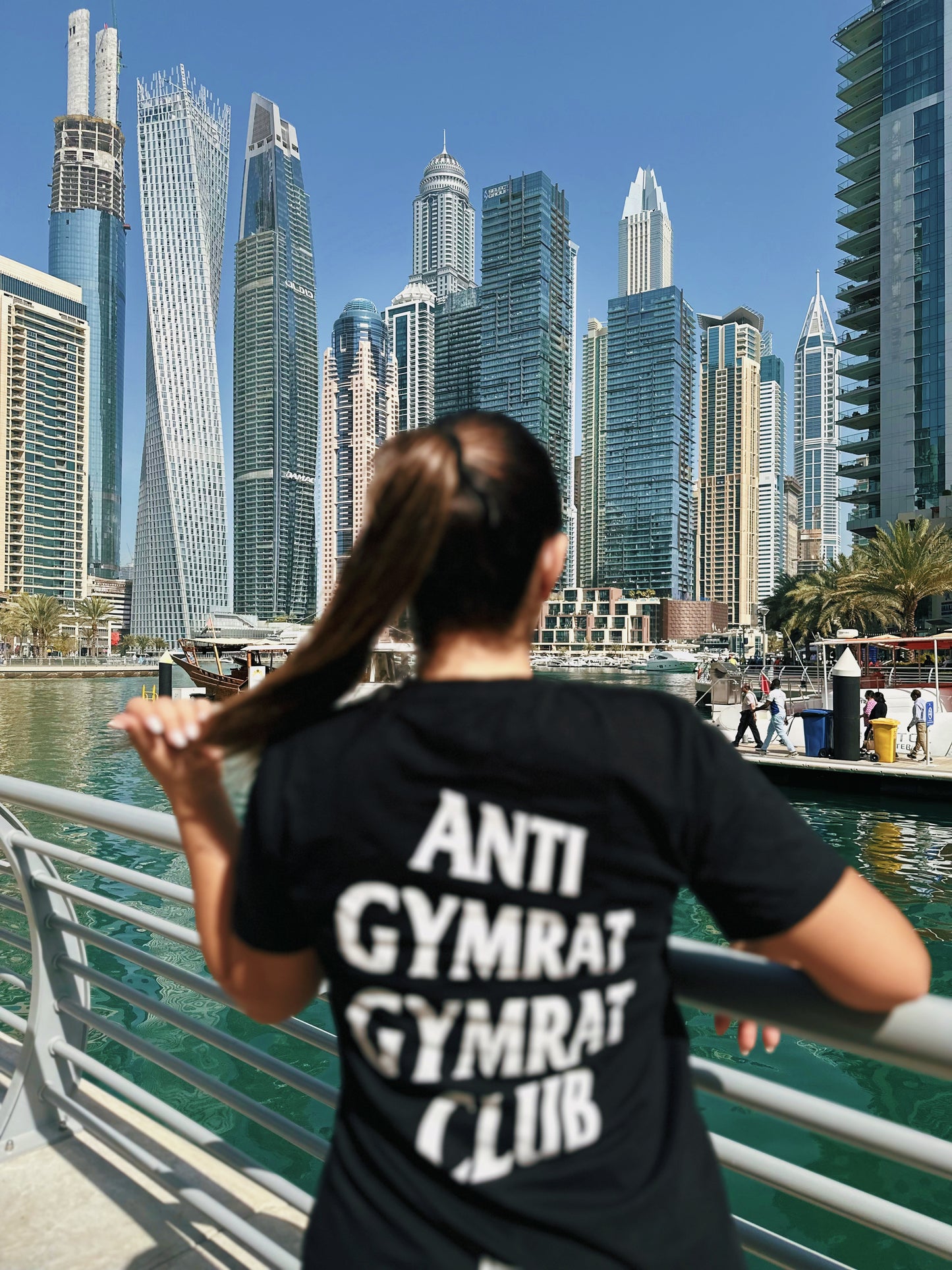 ANTI GYMRAT GYMRAT CLUB T SHIRT BLACK