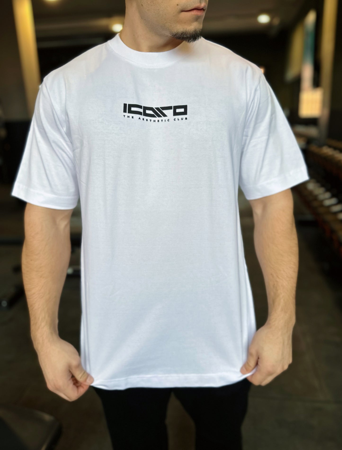 0% MOTIVATION 100% DISCIPLINE OVERSIZE WHITE