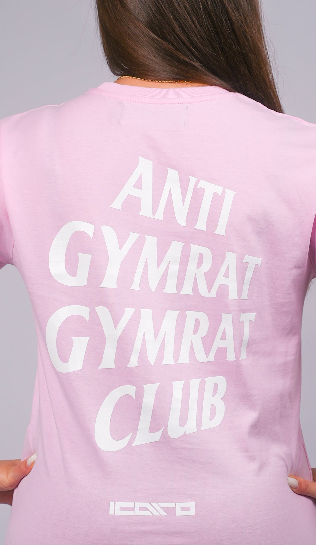 ANTI GYMRAT GYMRAT CLUB T SHIRT PINK
