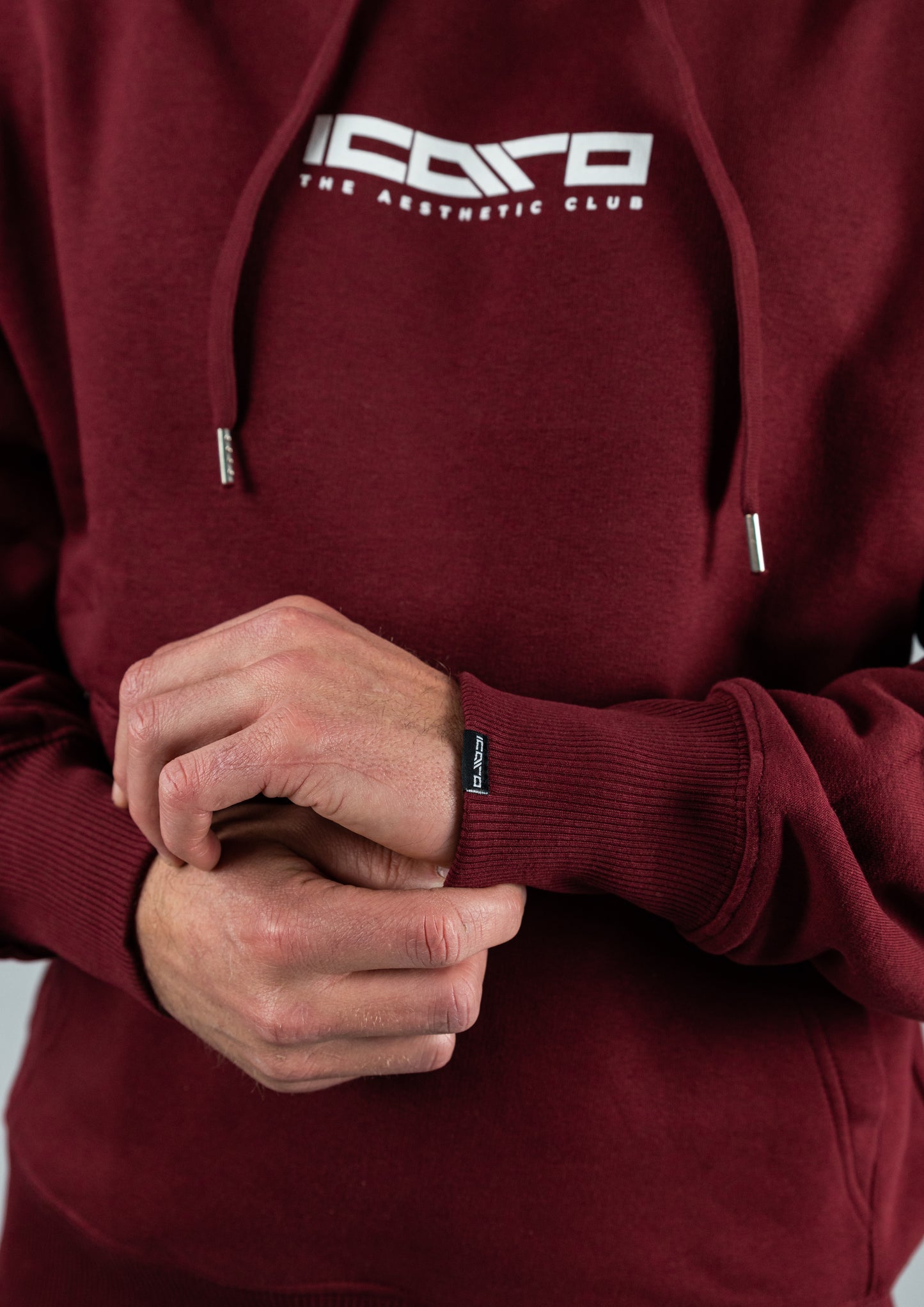 ANTI GYMBRO GYMBRO CLUB HOODIE BURGUNDY
