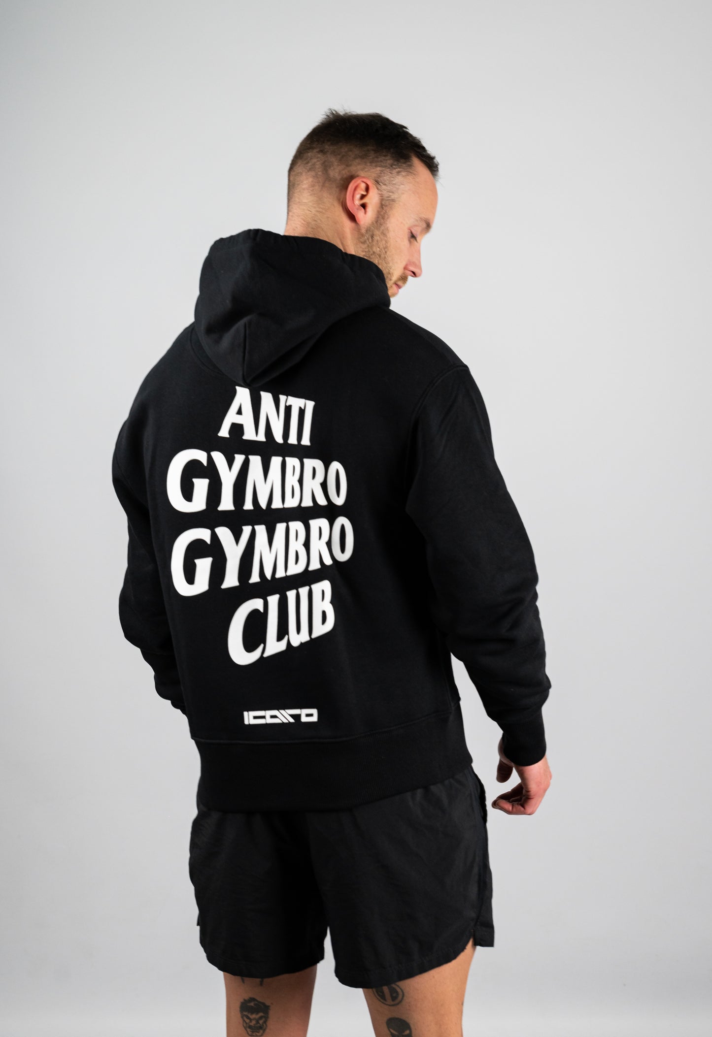 ANTI GYMBRO GYMBRO CLUB HOODIE BLACK
