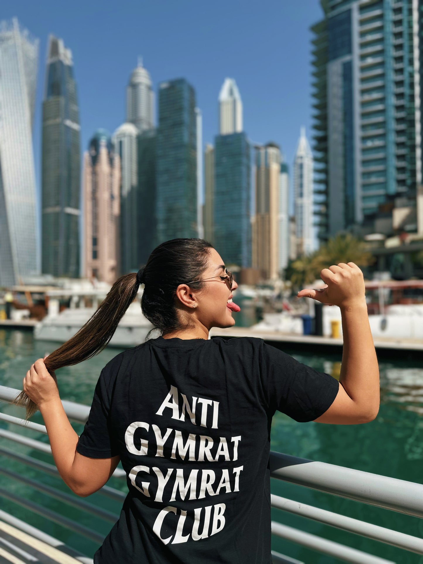 ANTI GYMRAT GYMRAT CLUB T SHIRT BLACK