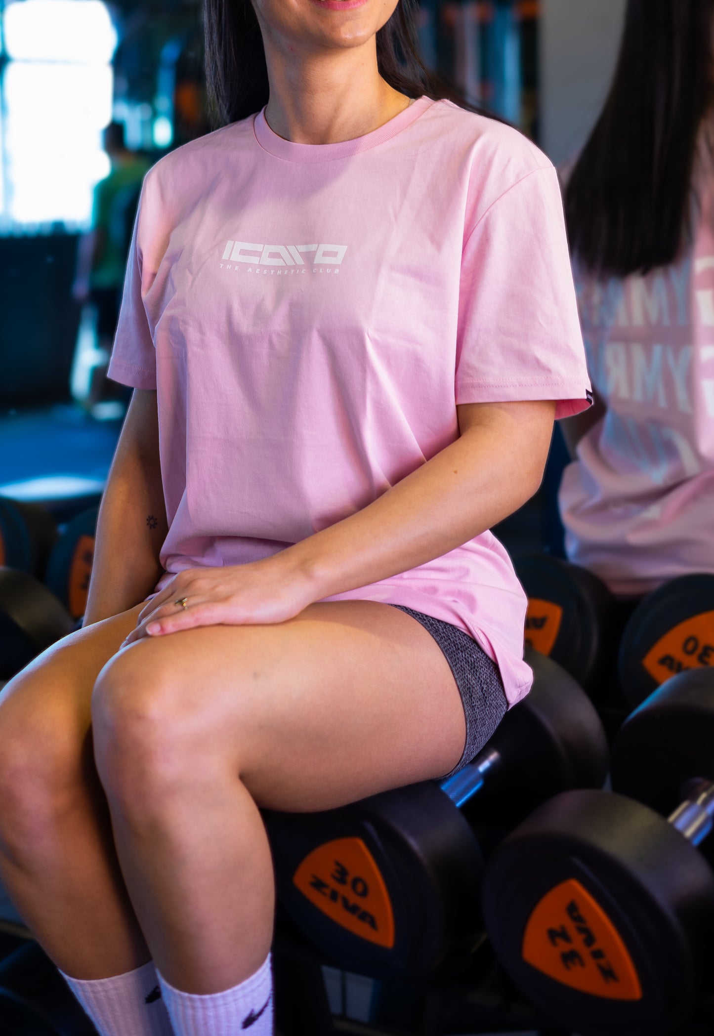 ANTI GYMRAT GYMRAT CLUB T SHIRT PINK