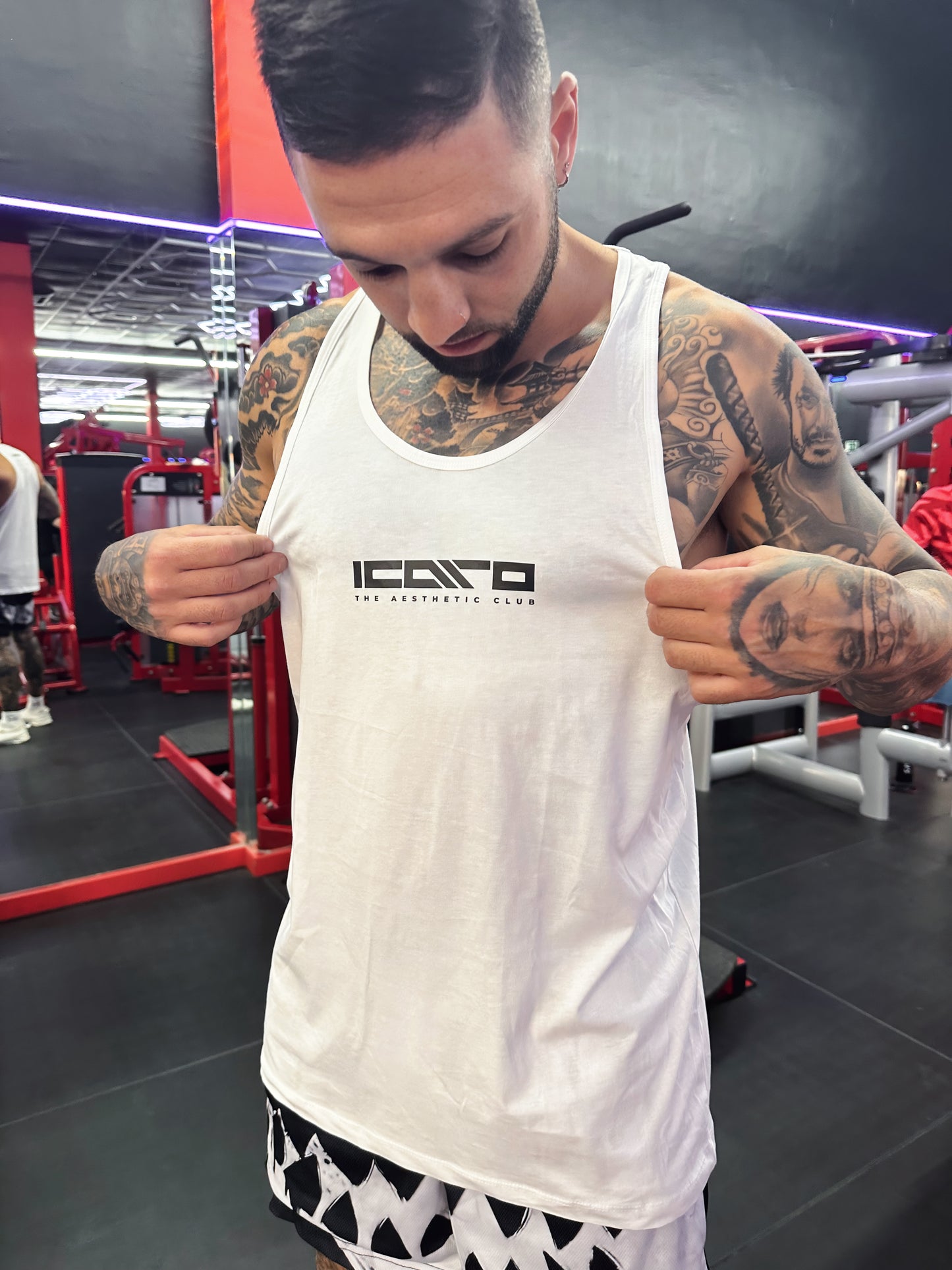 ÍCARO TANK WHITE