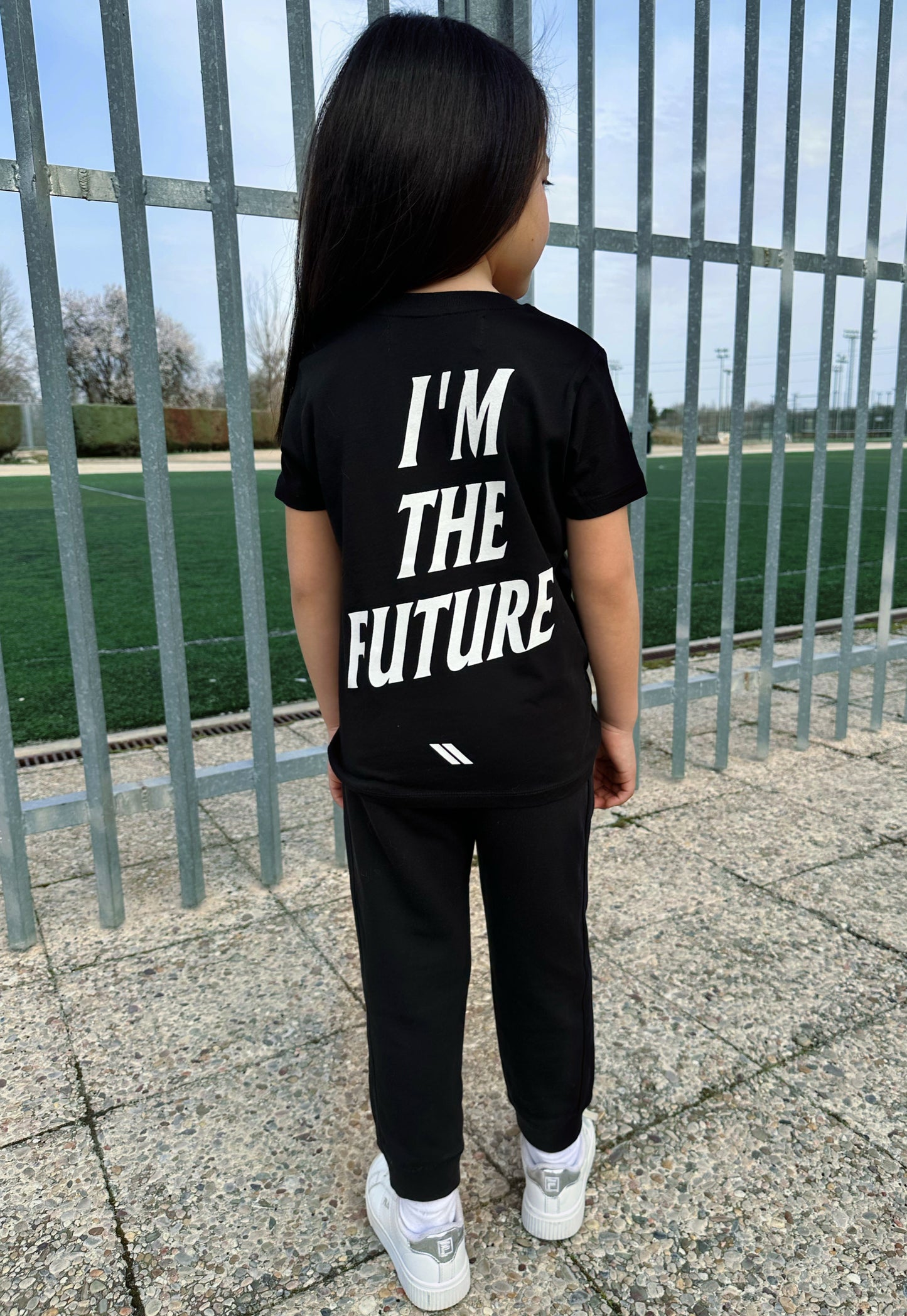 I´M THE FUTURE KIDS T SHIRT BLACK