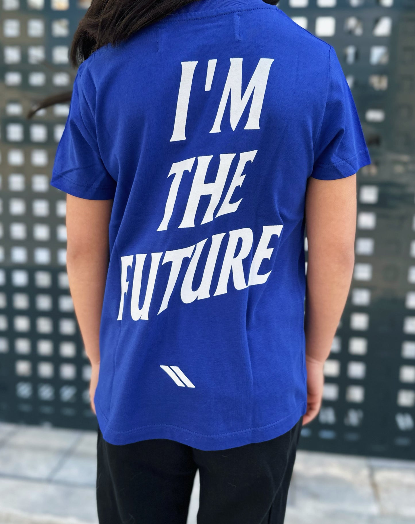 I´M THE FUTURE KIDS T SHIRT ROYAL BLUE