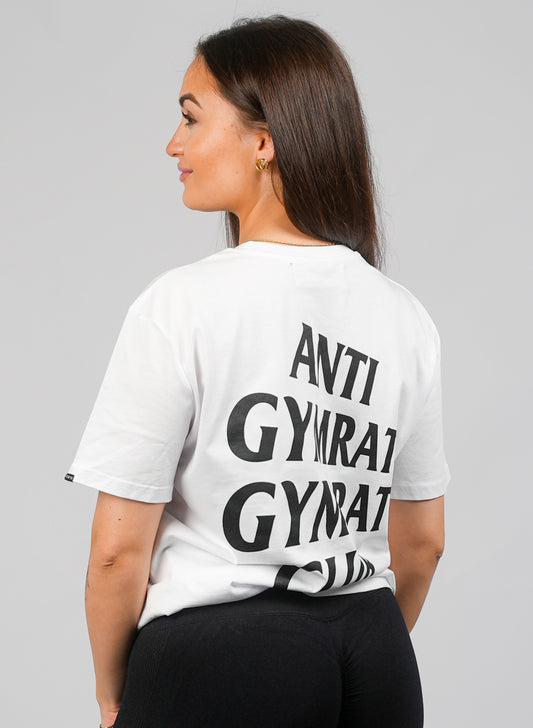 ANTI GYMRAT GYMRAT CLUB T SHIRT WHITE